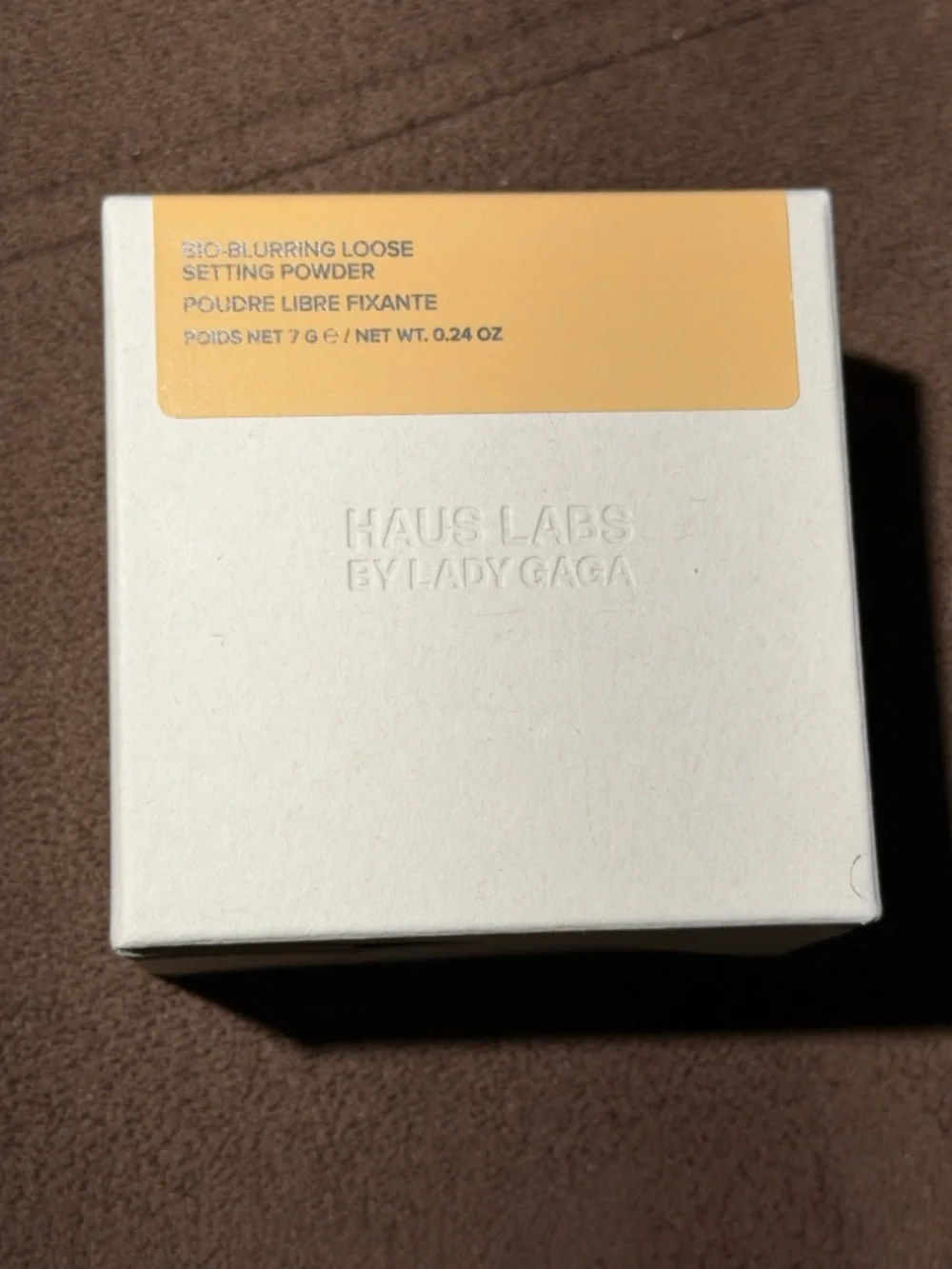 Haus Labs By Lady Gaga Setting Powder - White & Yellow Packaging